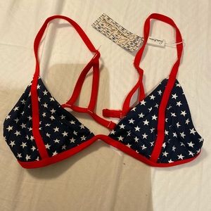 Frankie’s Bikini Stars Triangle Top XS